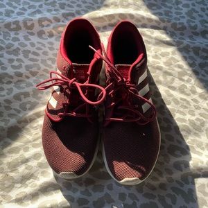 Burgundy adidas